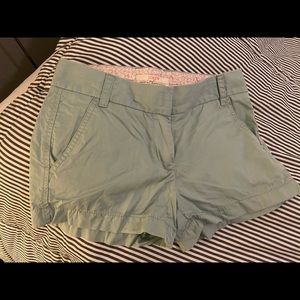 J Crew chinos, sea foam green, size 0